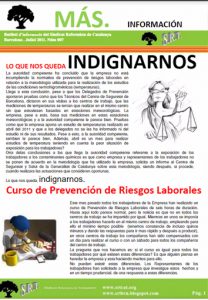 Revista Més Informació del Sindicat Reformista de Treballadors